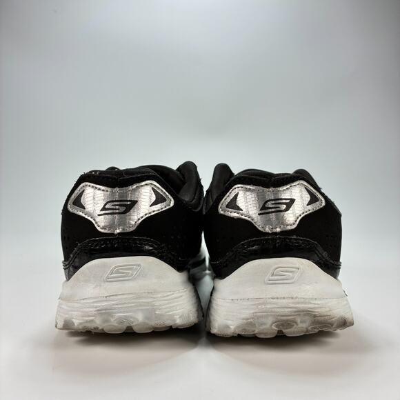 Skechers GOwalk 2 Flash Black Slip On Walking Shoes Comfort 13960 Women’s Size 8 - Picture 5 of 9